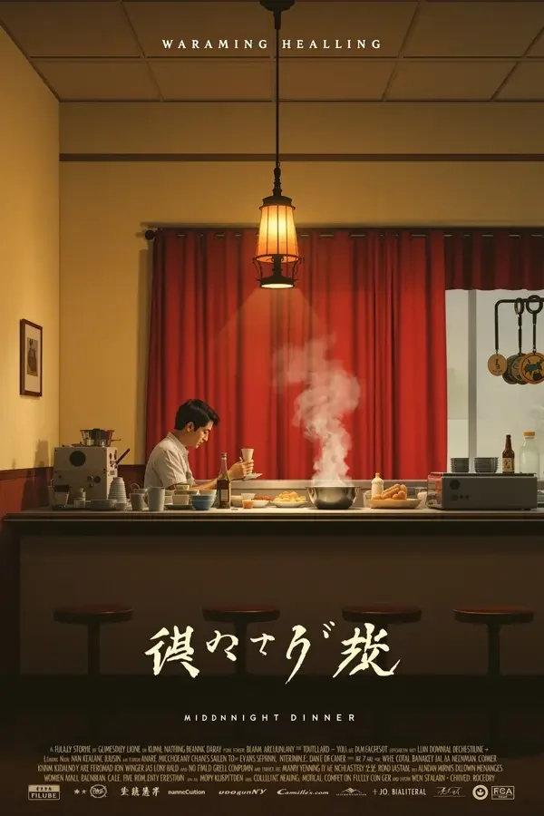 深夜食堂的客人 电影海报